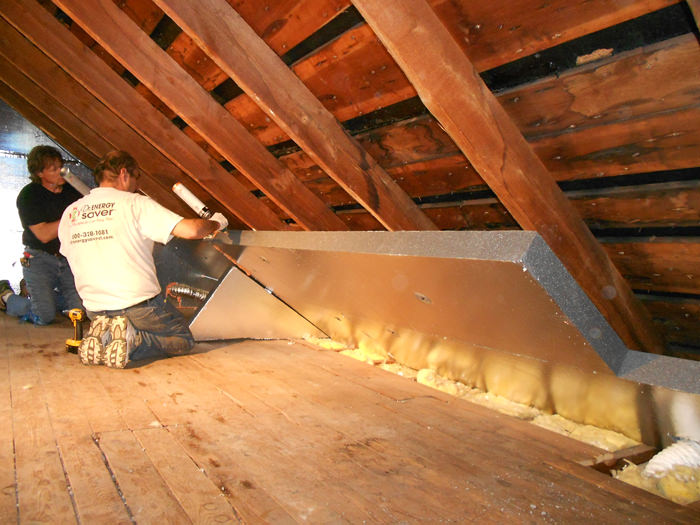 Attic Insulation In Virginia Beach Norfolk Newport News Insulating And Sealing An Attic With Our Insulation System