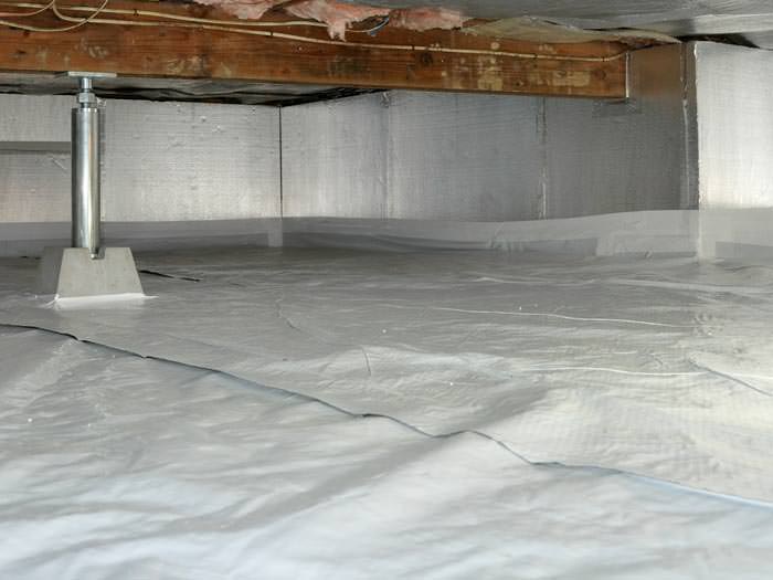 Crawl Space Sealing in Virginia Beach, Norfolk, Newport News, VA